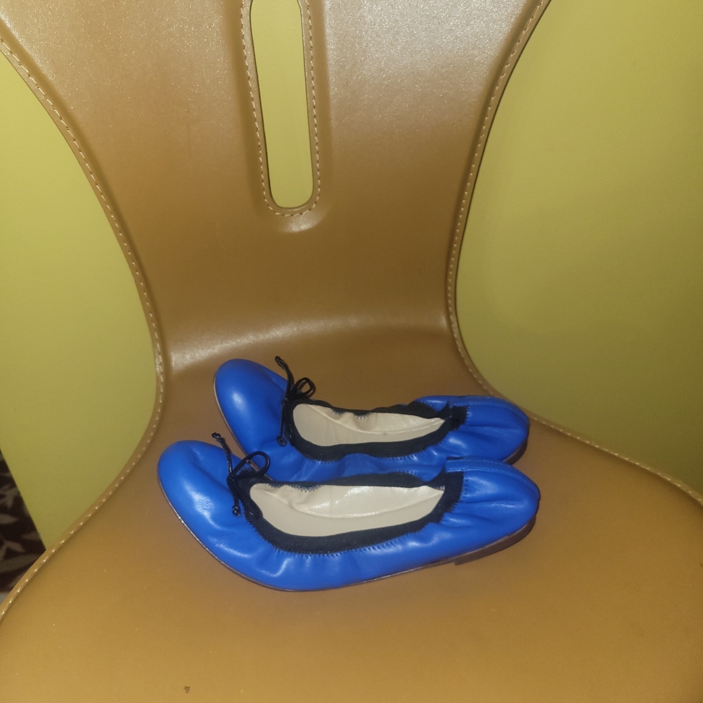 J. Crew Blue Flats